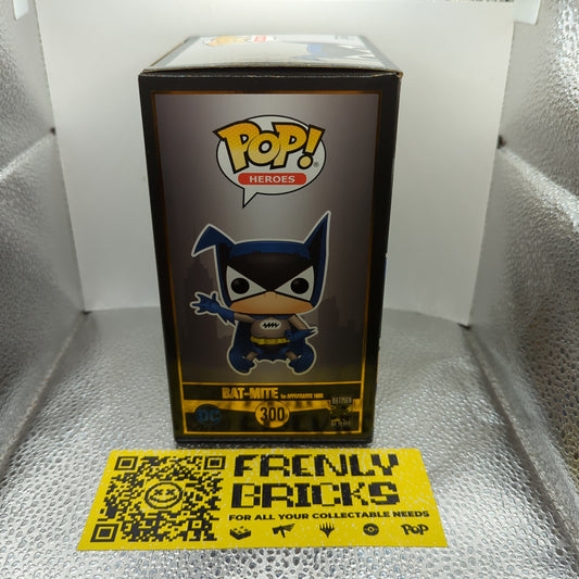 Funko Pop! Heroes Batman - Rare Bat-Mite #300 80th Anniversary Special Edition FRENLY BRICKS - Open 7 Days
