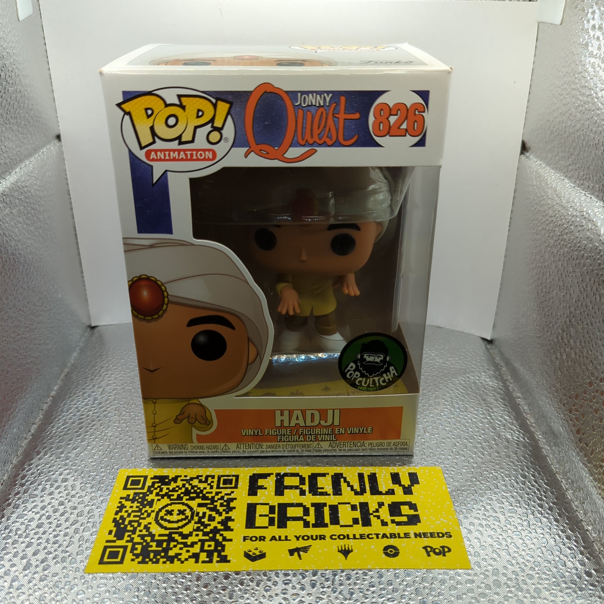 HADJI #826 Johnny Quest Pop Vinyl FRENLY BRICKS - Open 7 Days