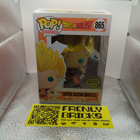 Super Saiyan Goku with Energy 865 DBZ Funko Pop Vinyl FRENLY BRICKS - Open 7 Days