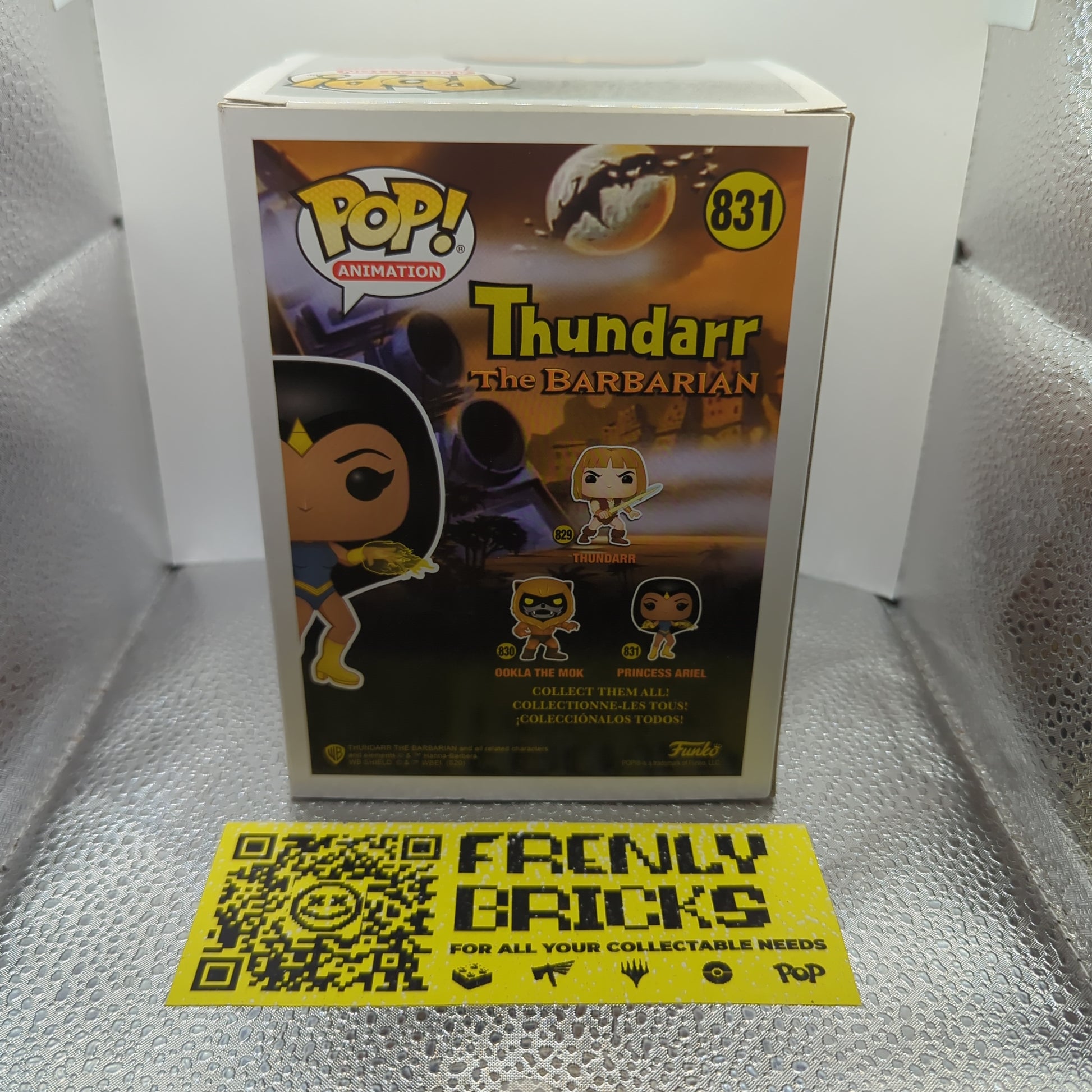 Animation Funko Pop - Princess Ariel - Thundarr the Barbarian - No. 831 FRENLY BRICKS - Open 7 Days