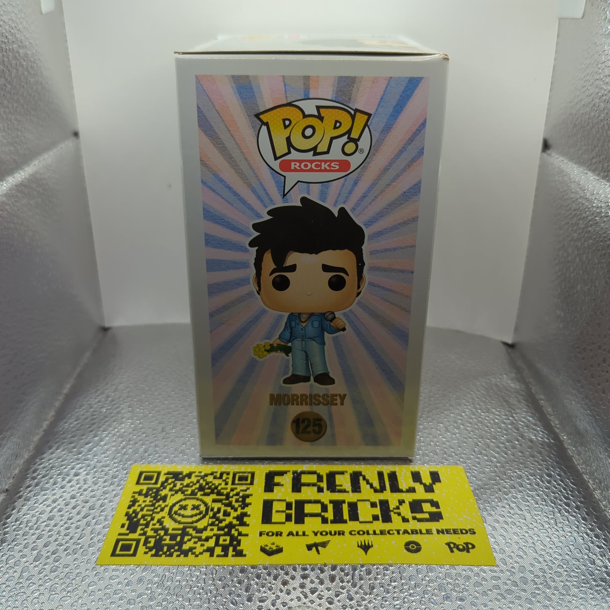 MORRISSEY FUNKO POP VINYL #125 - 2019 RELEASE FRENLY BRICKS - Open 7 Days