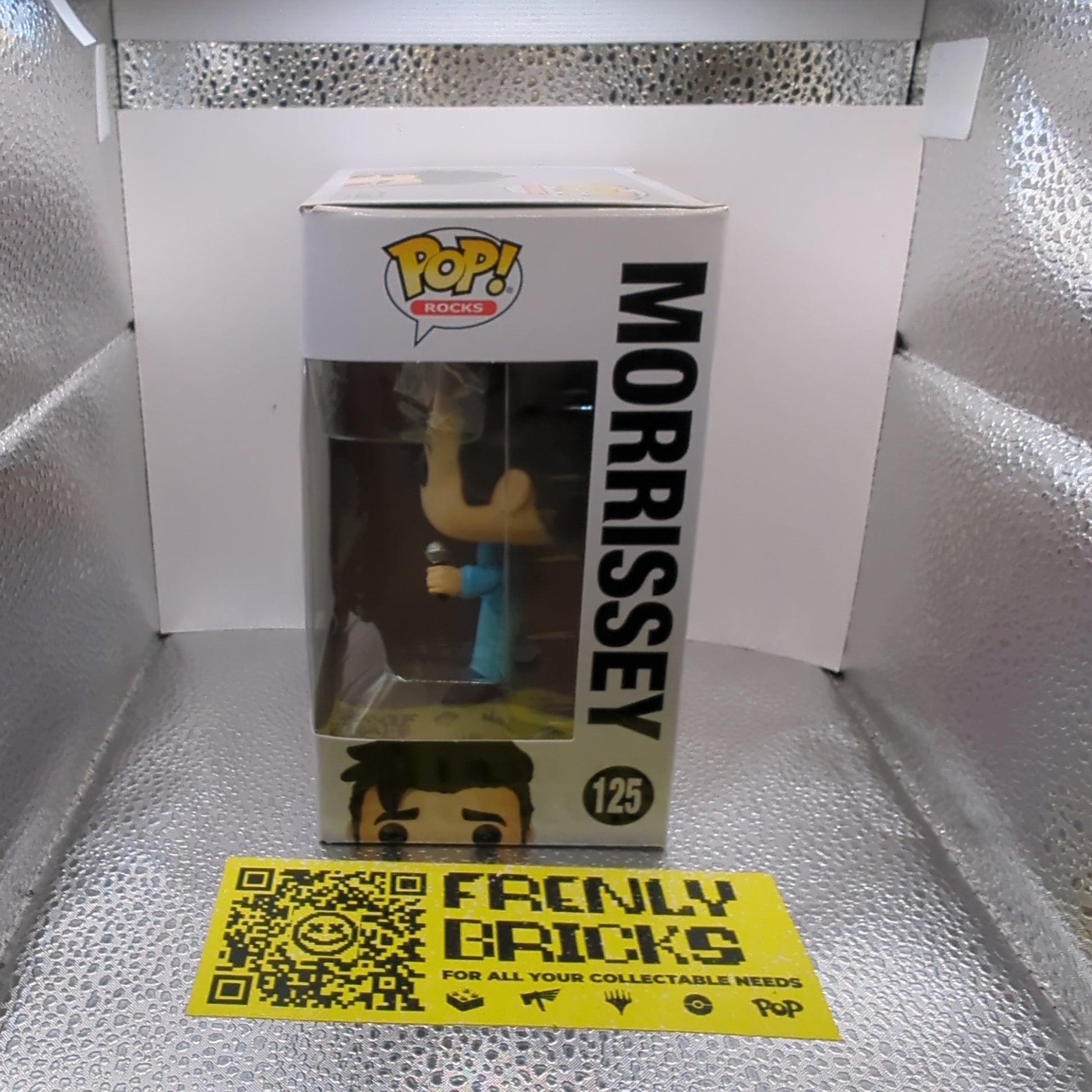 MORRISSEY FUNKO POP VINYL #125 - 2019 RELEASE FRENLY BRICKS - Open 7 Days