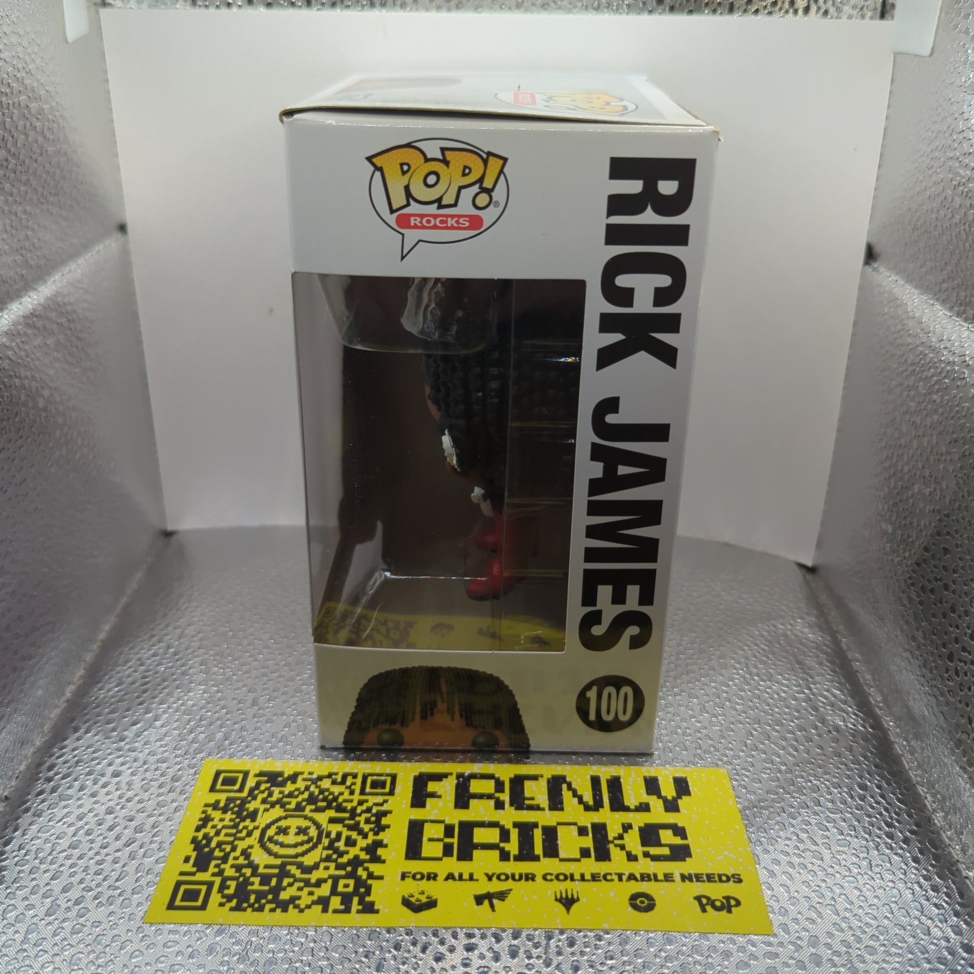 Rick James #100 Funko Pop Vinyl Rocks FRENLY BRICKS - Open 7 Days