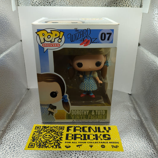 Funko Pop! Vinyl Dorothy & Toto # 07 Wizard Of Oz Vaulted FRENLY BRICKS - Open 7 Days