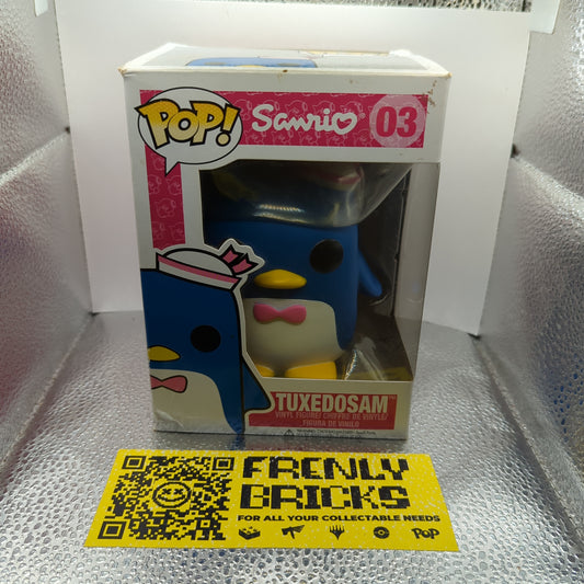 Funko Pop Vinyl: Sanrio - 03 Tuxedosam *box damage* FRENLY BRICKS - Open 7 Days