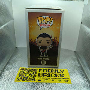 Funko Fall Out Boy Pete Wentz 211 Pop Figure FRENLY BRICKS - Open 7 Days