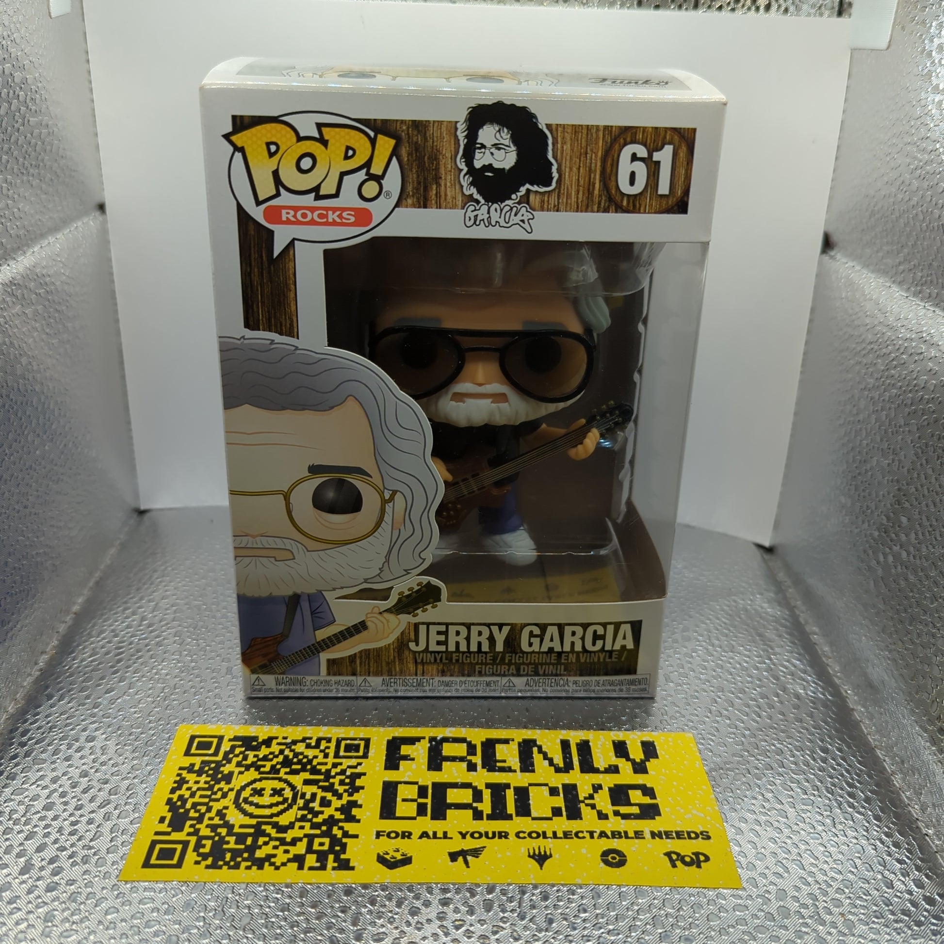 Funko Pop Jerry Garcia 61 FRENLY BRICKS - Open 7 Days