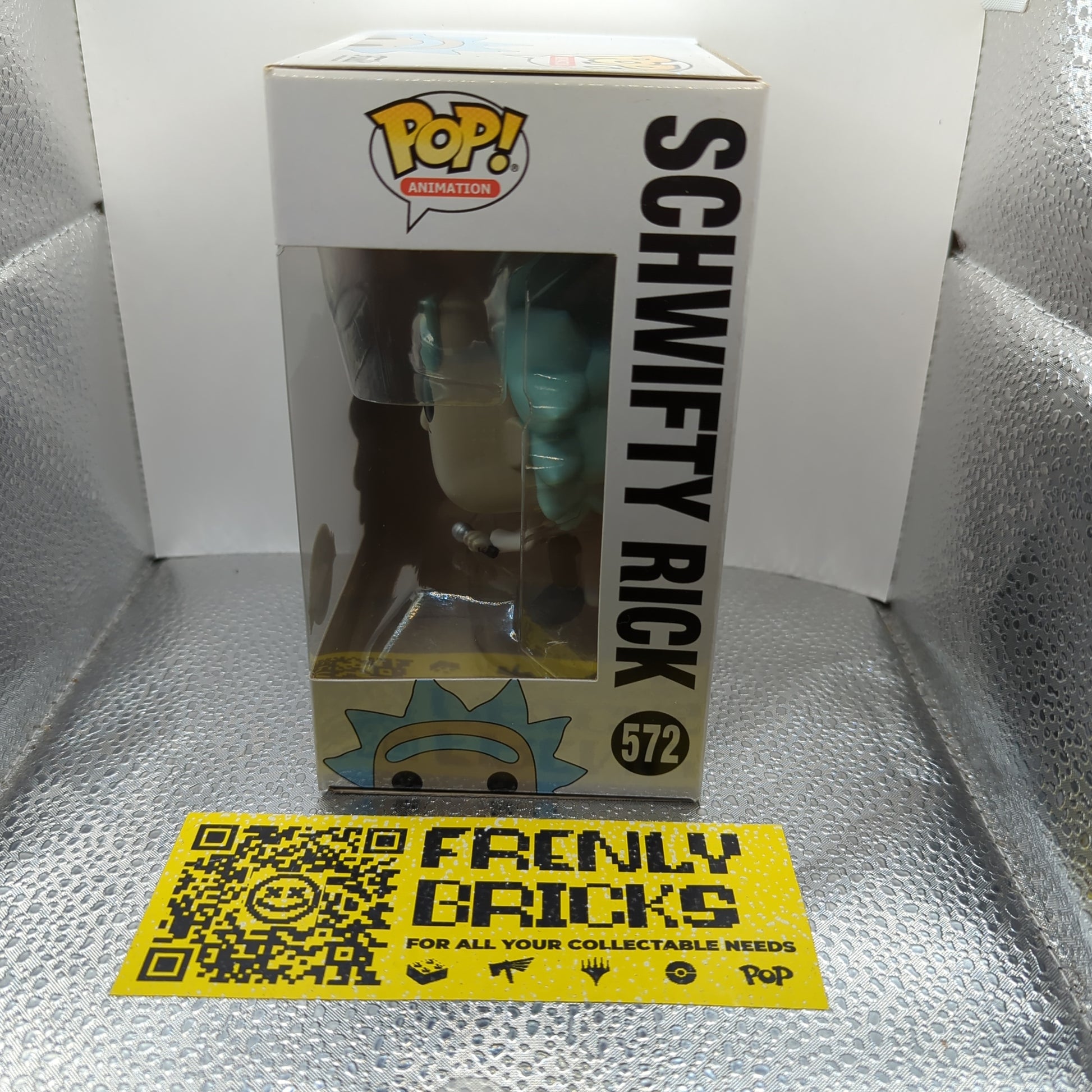 Funko Pop Vinyl / Rick and Morty - Schwifty Rick 572 FRENLY BRICKS - Open 7 Days