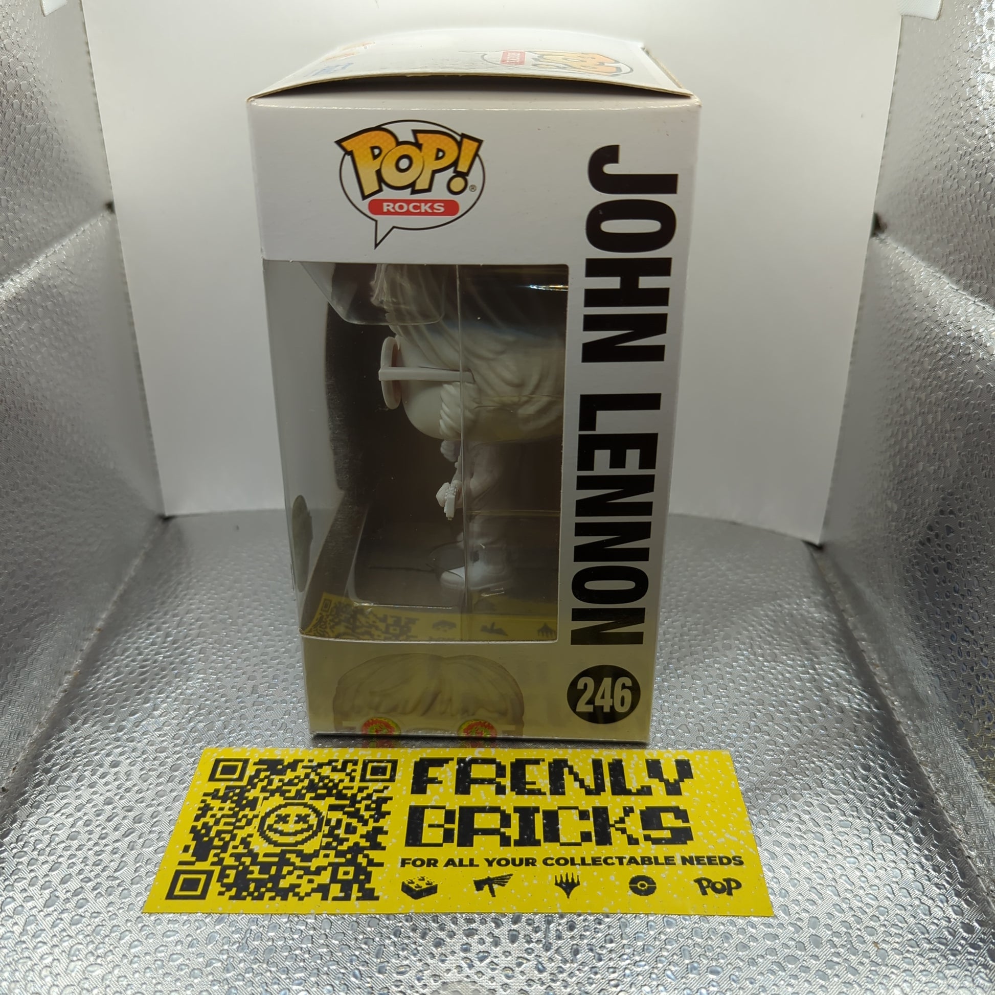 John Lennon (with Shades) 246 ~ Funko Pop Vinyl ~ Rocks ~ Special Edition FRENLY BRICKS - Open 7 Days