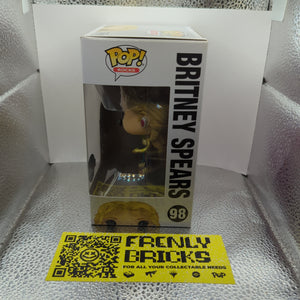 Britney Spears Slave 4 U Funko Pop Rocks Vinyl Figure #98 FRENLY BRICKS - Open 7 Days