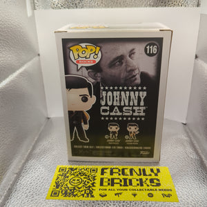 Funko Pop! Rocks Johnny Cash #116 Vinyl Figure FRENLY BRICKS - Open 7 Days