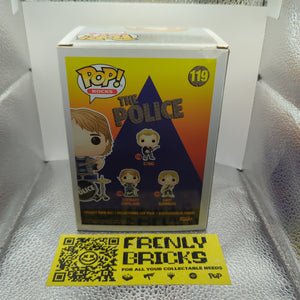 Pop Vinyl Figure - The Police - Stewart Copeland #119 FRENLY BRICKS - Open 7 Days