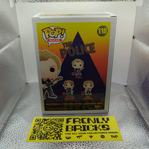 The Police - Funko Pop! Vinyl - Sting #118 FRENLY BRICKS - Open 7 Days