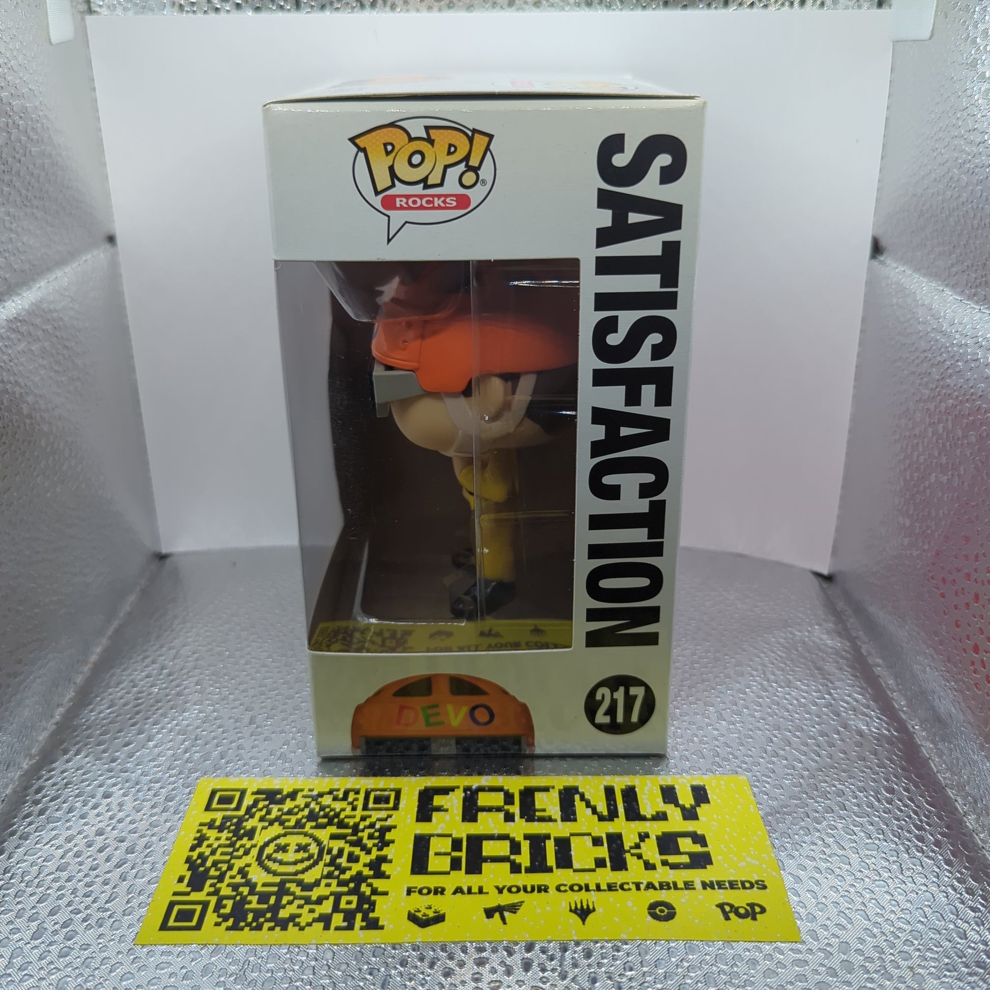 Satisfaction 217 - from Devo - Funko Pop Vinyl Figure FRENLY BRICKS - Open 7 Days