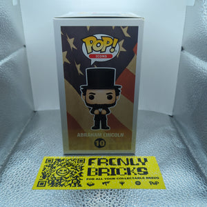 ABRAHAM LINCOLN AMERICAN HISTORY SPECIAL EDITION #10 Funko POP! Vinyl FRENLY BRICKS - Open 7 Days