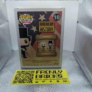 ABRAHAM LINCOLN AMERICAN HISTORY SPECIAL EDITION #10 Funko POP! Vinyl FRENLY BRICKS - Open 7 Days