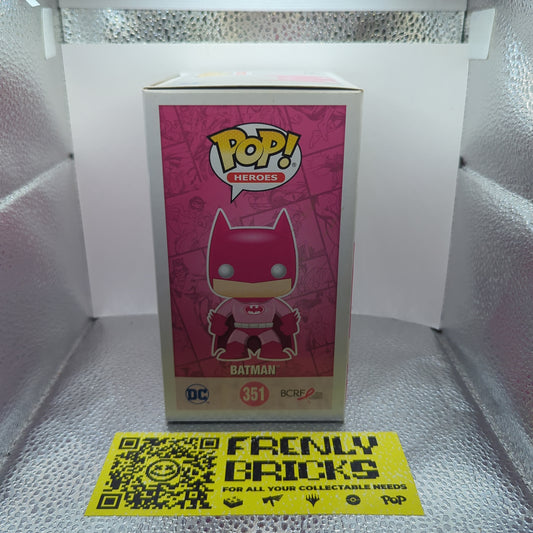 Batman (Pink) - Breast Cancer Awareness #351 FUNKO Pop FRENLY BRICKS - Open 7 Days