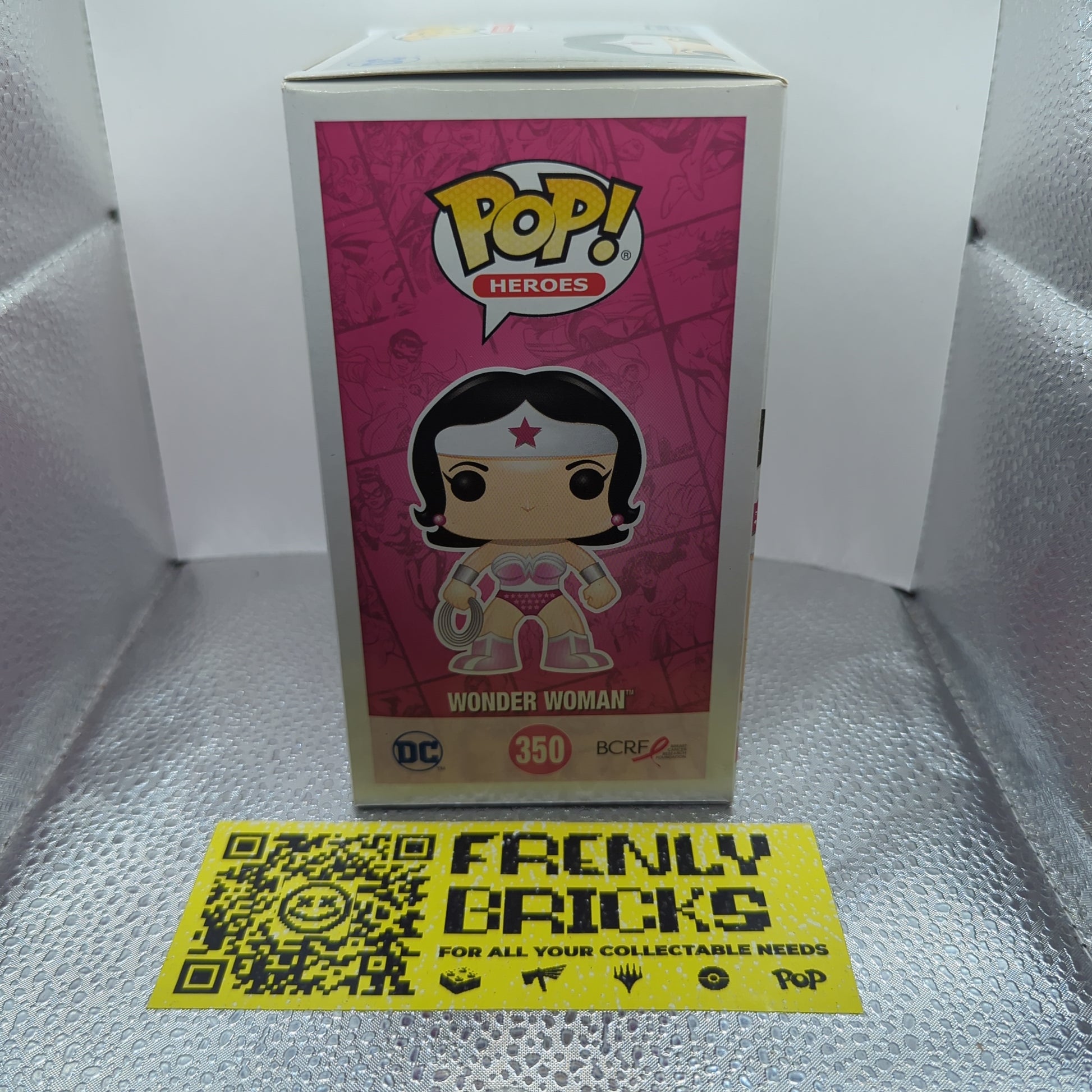 Wonder Woman Breast Cancer Awareness #350 - Funko POP! vinyl Figure FRENLY BRICKS - Open 7 Days