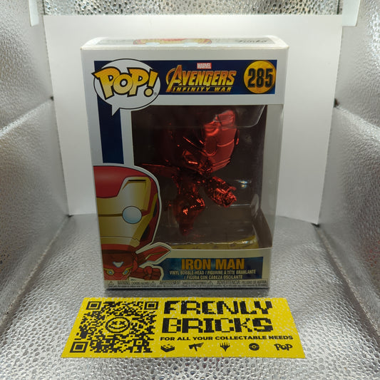 Avengers Infinity War Iron Man #285 Red Chrome Funko Pop! Vinyl FRENLY BRICKS - Open 7 Days