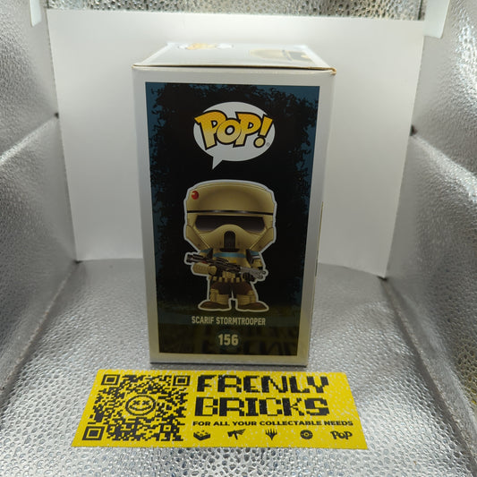 Funko POP Star Wars Rogue One #156 - SCARIF STORMTROOPER FRENLY BRICKS - Open 7 Days