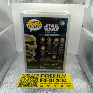 Funko POP Star Wars Rogue One #156 - SCARIF STORMTROOPER FRENLY BRICKS - Open 7 Days