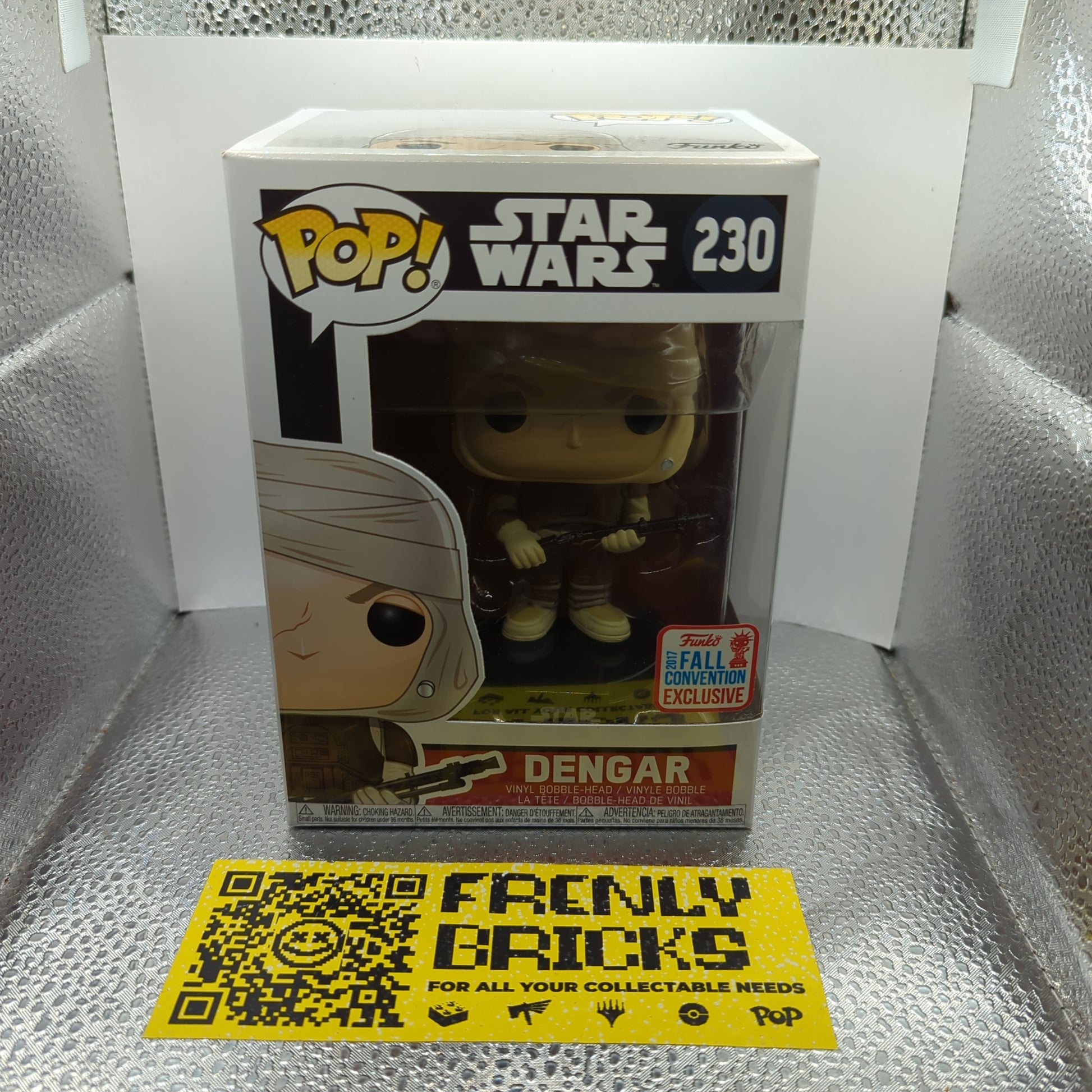 Dengar 230 ~ Star Wars ~ Funko Pop Vinyl ~ 2017 Fall Convention Exclusive FRENLY BRICKS - Open 7 Days