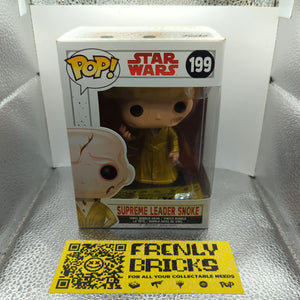 Star Wars Supreme Leader Snoke #199 - Funko Pop Vinyl FRENLY BRICKS - Open 7 Days