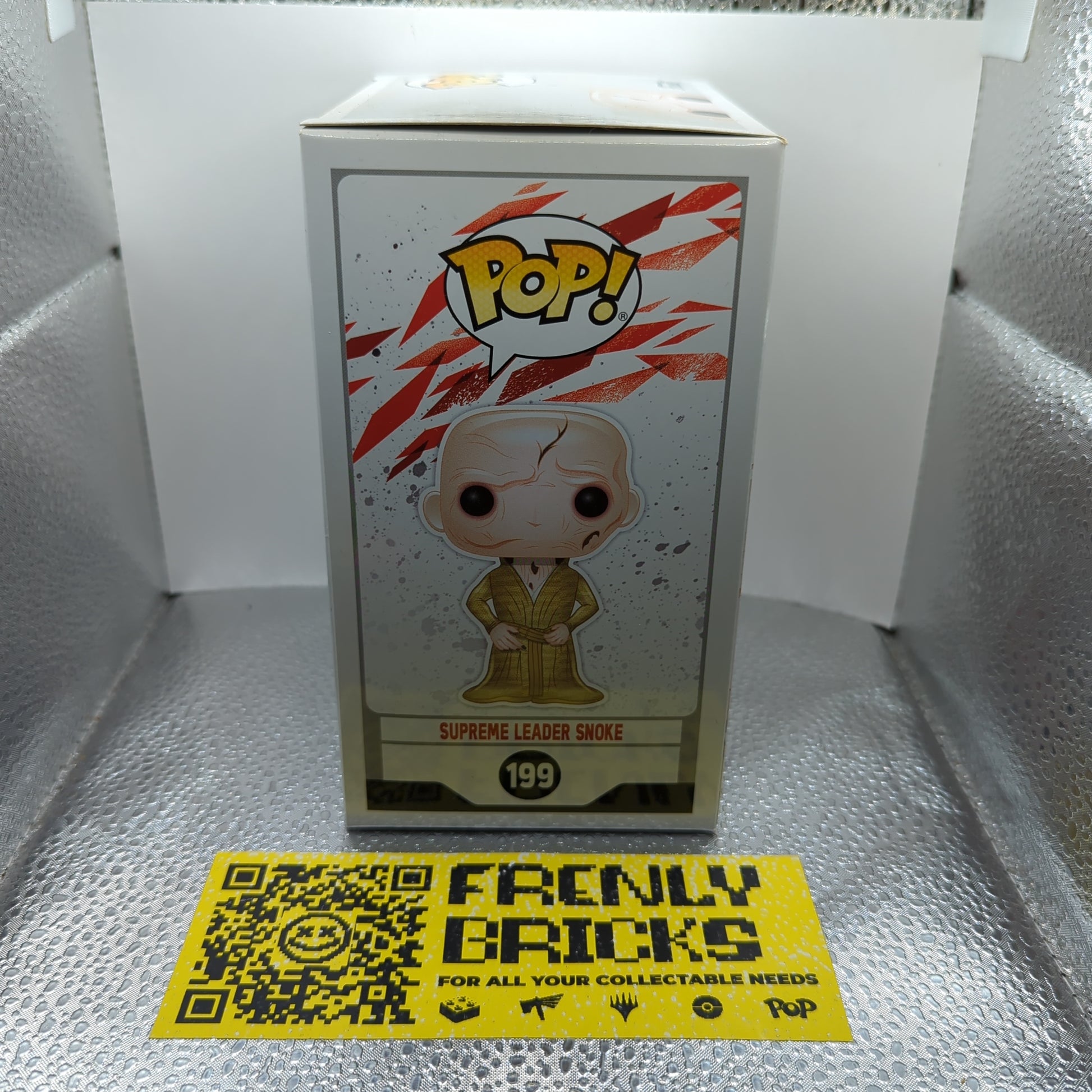 Star Wars Supreme Leader Snoke #199 - Funko Pop Vinyl FRENLY BRICKS - Open 7 Days