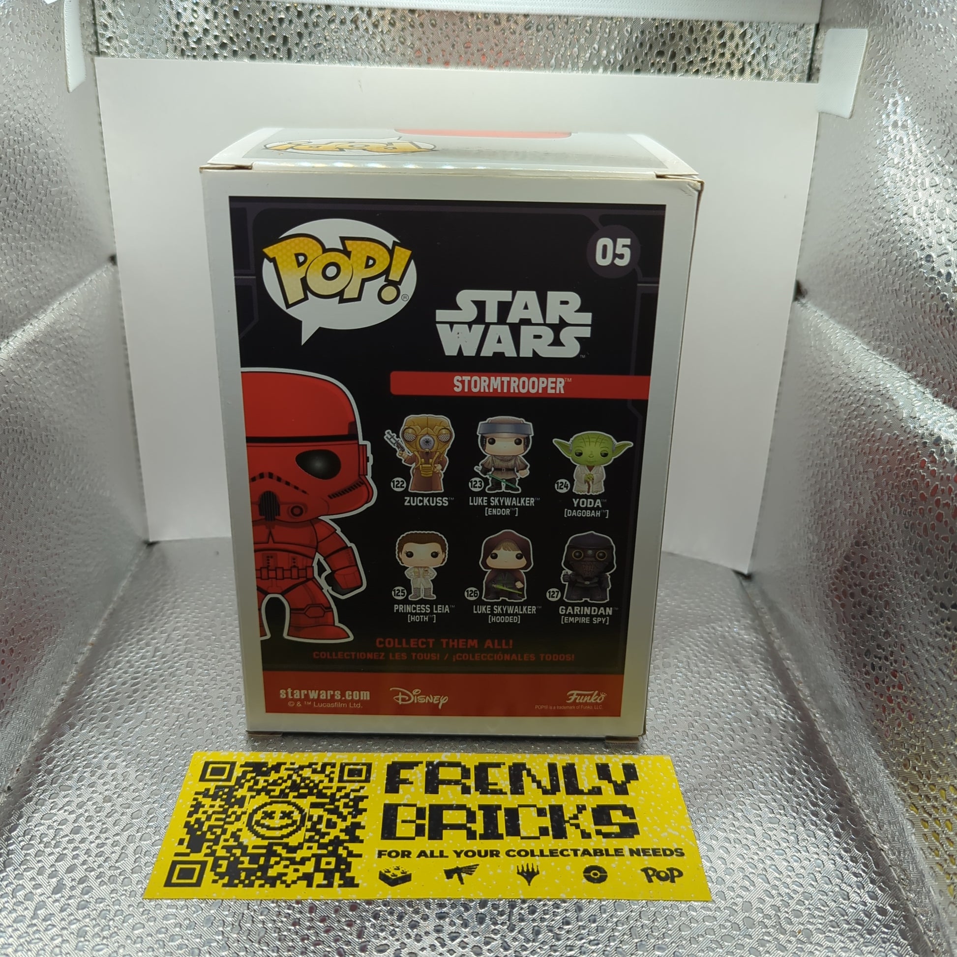 funko pop vinyl Star Wars  Red Storm Trooper #05 FRENLY BRICKS - Open 7 Days