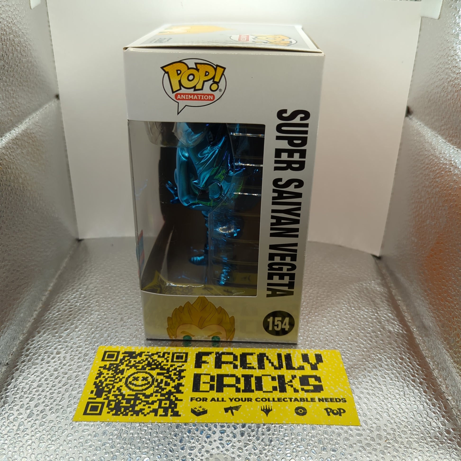 Funko Pop! Vinyl Dragon Ball Z Super Saiyan Vegeta (154) 2018 Fall Convention FRENLY BRICKS - Open 7 Days