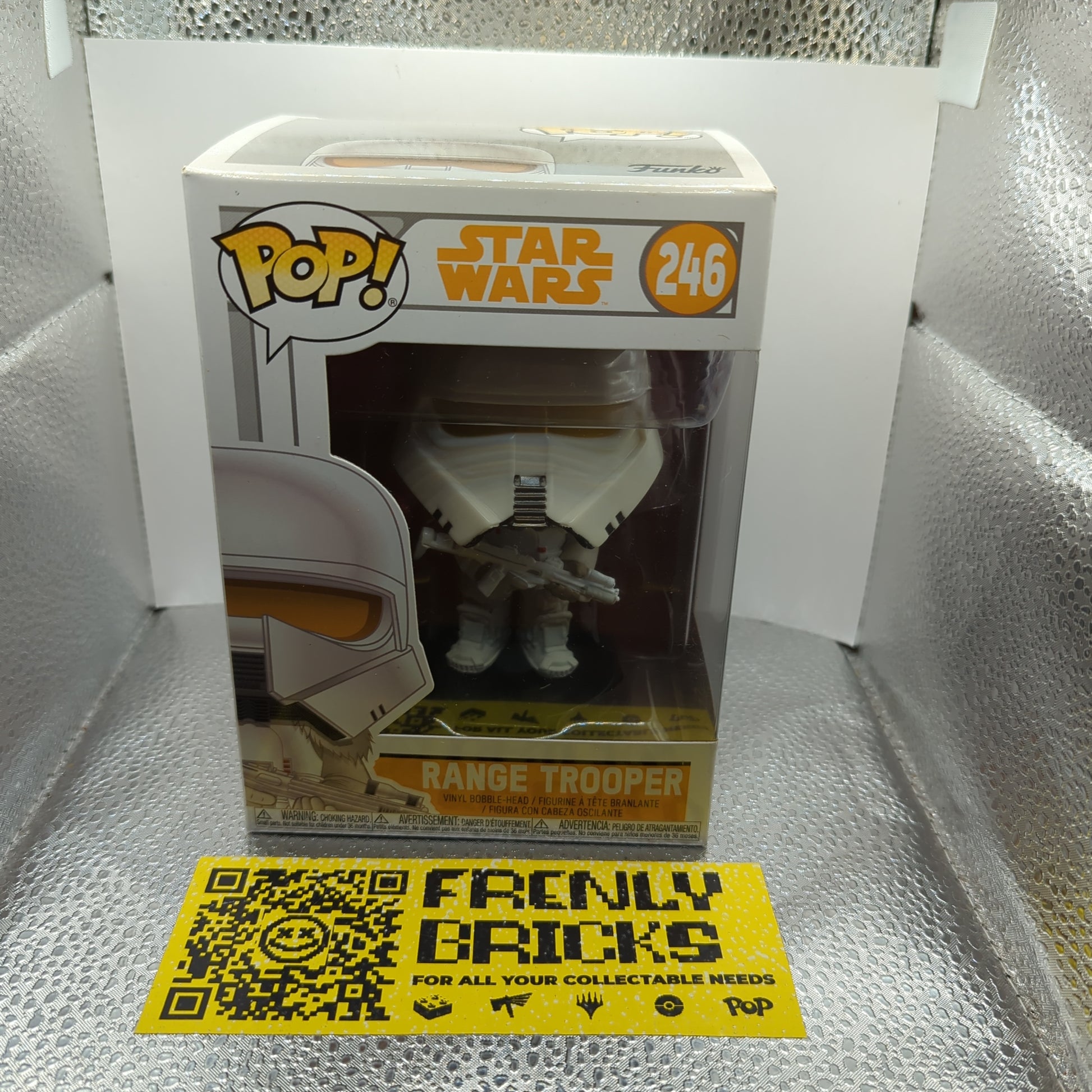 Funko Pop! Star Wars Range Trooper Vinyl Figure #246 FRENLY BRICKS - Open 7 Days