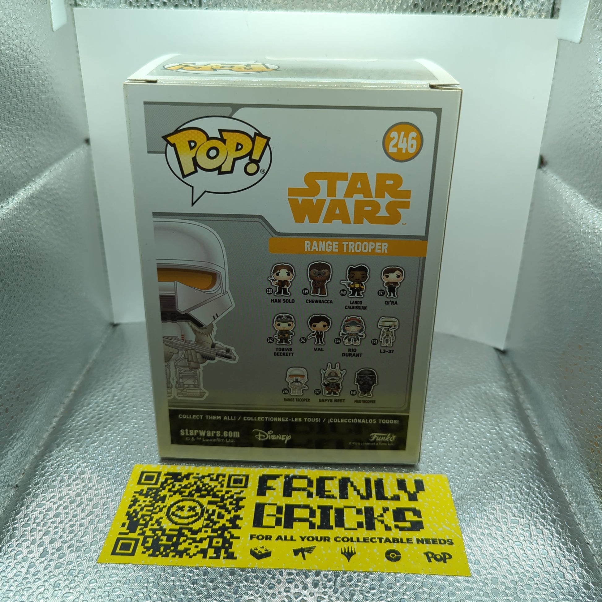 Funko Pop! Star Wars Range Trooper Vinyl Figure #246 FRENLY BRICKS - Open 7 Days