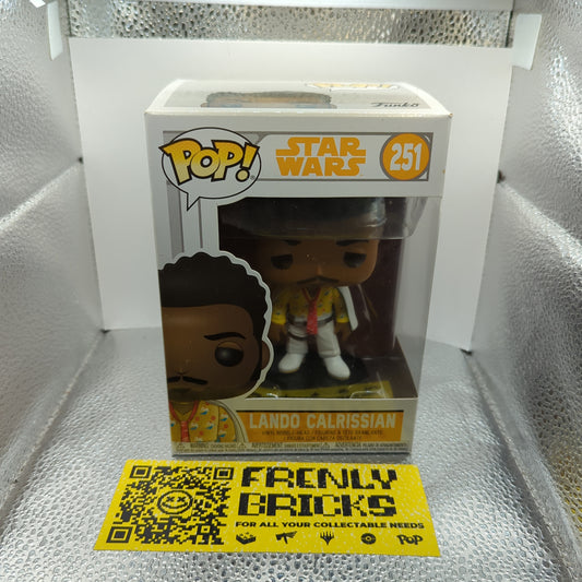 STAR WARS Lando Calrissian 251 Funko Pop Figure FRENLY BRICKS - Open 7 Days