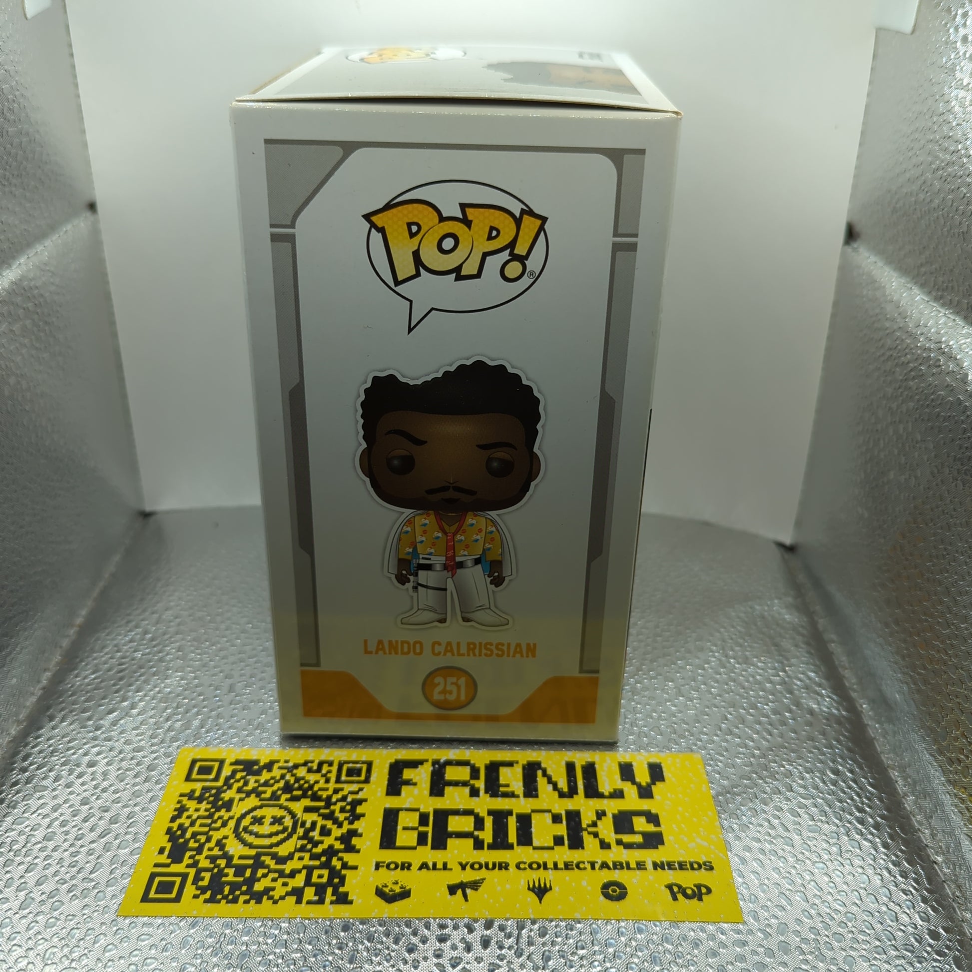 STAR WARS Lando Calrissian 251 Funko Pop Figure FRENLY BRICKS - Open 7 Days