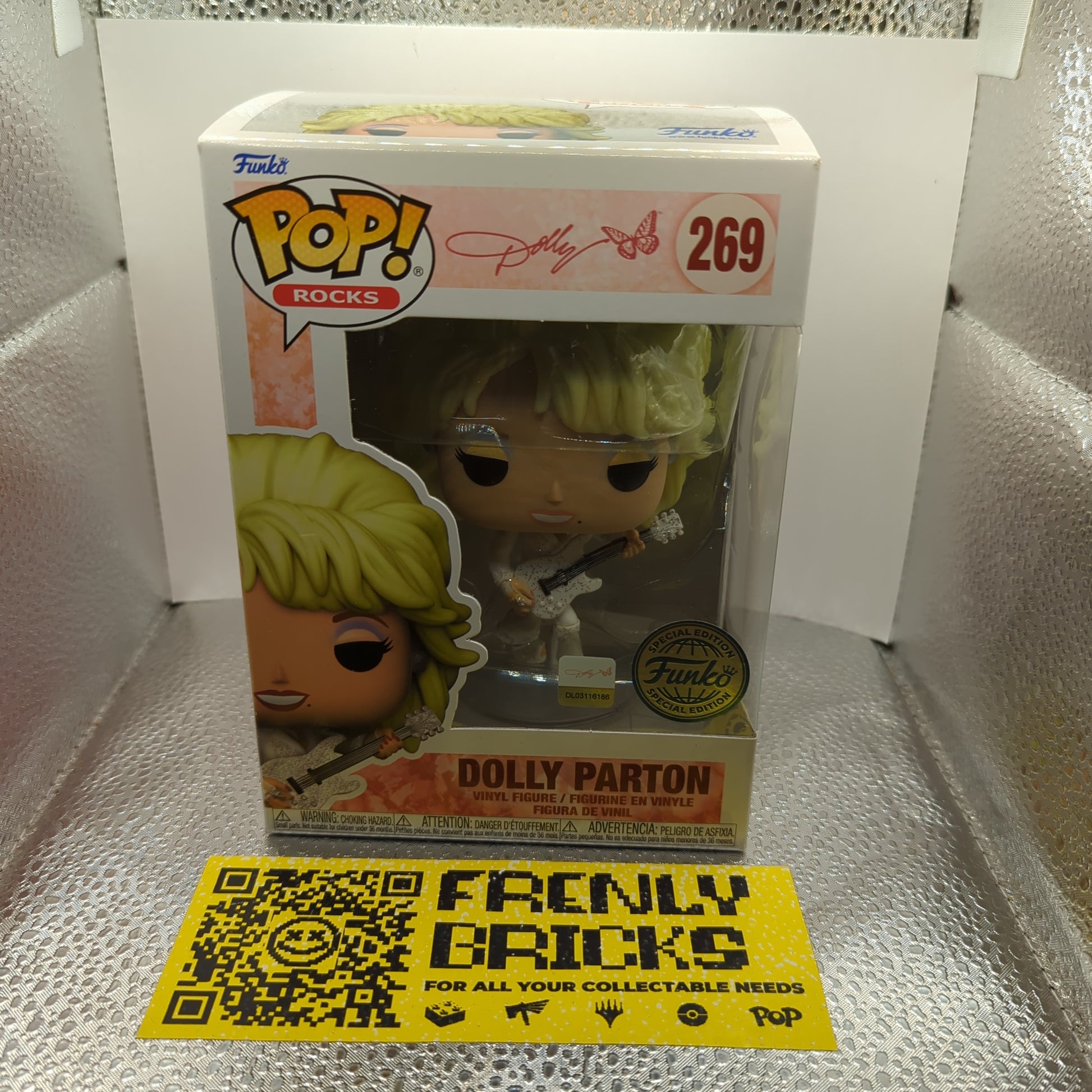 DOLLY PARTON 269 Funko Pop Vinyl FRENLY BRICKS - Open 7 Days