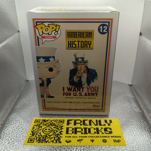 Uncle Sam Special Edition Funko Pop! Vinyl #12 American History FRENLY BRICKS - Open 7 Days