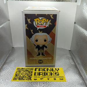 Icons Funko Pop - George Washington - American History - No. 09 FRENLY BRICKS - Open 7 Days