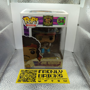 Jimi Hendrix Funko Rocks Pop Vinyl Figurine No. 54 FRENLY BRICKS - Open 7 Days