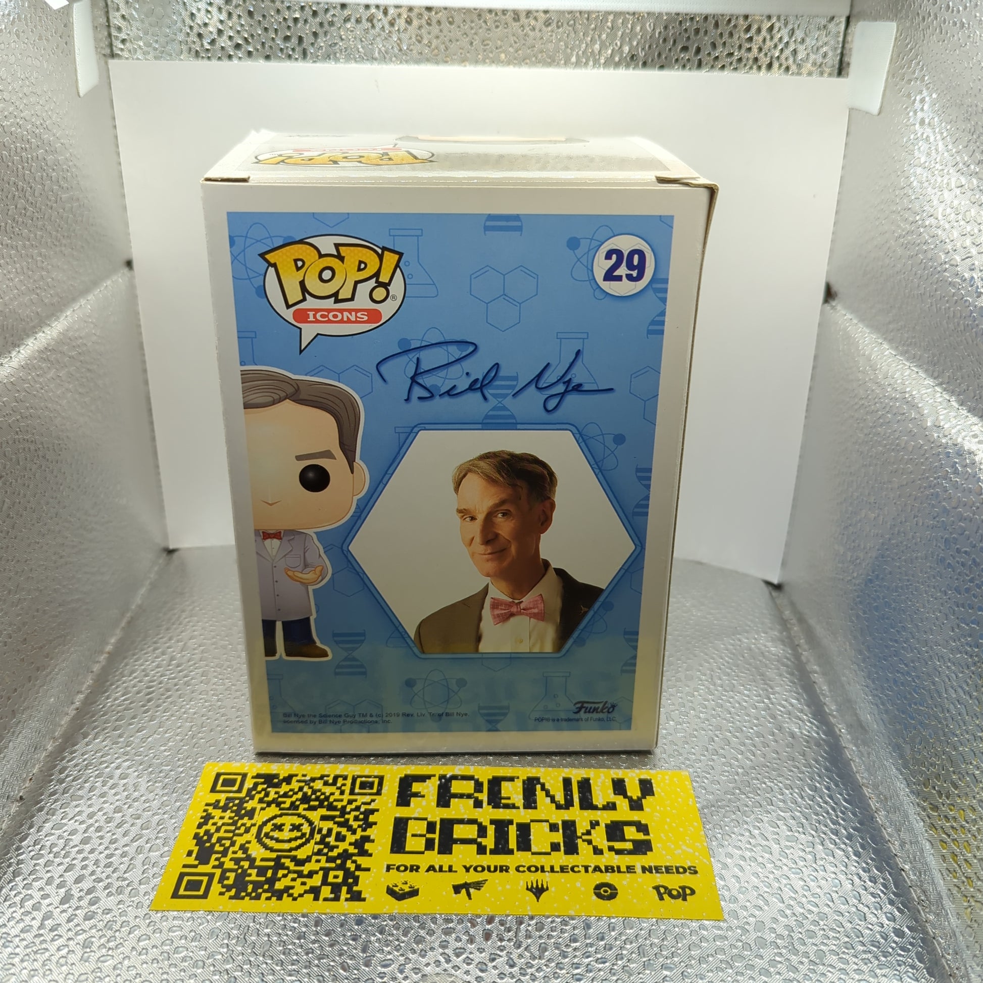 Bill Nye the Science Guy 29 ~ Funko Pop Vinyl ~ Icons FRENLY BRICKS - Open 7 Days