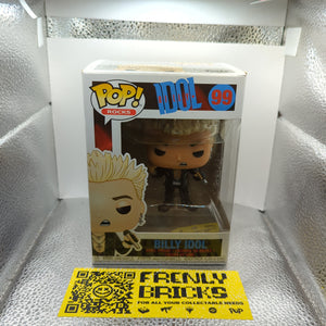 FUNKO POP ROCKS BILLY IDOL #99 BILLY IDOL VAULTED VINYL FIGURE FRENLY BRICKS - Open 7 Days