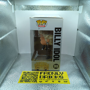 FUNKO POP ROCKS BILLY IDOL #99 BILLY IDOL VAULTED VINYL FIGURE FRENLY BRICKS - Open 7 Days