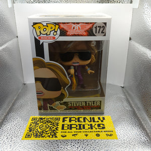 Aerosmith Steven Tyler Rock Band Boston POP! Rocks #172 Vinyl Figure Funko FRENLY BRICKS - Open 7 Days