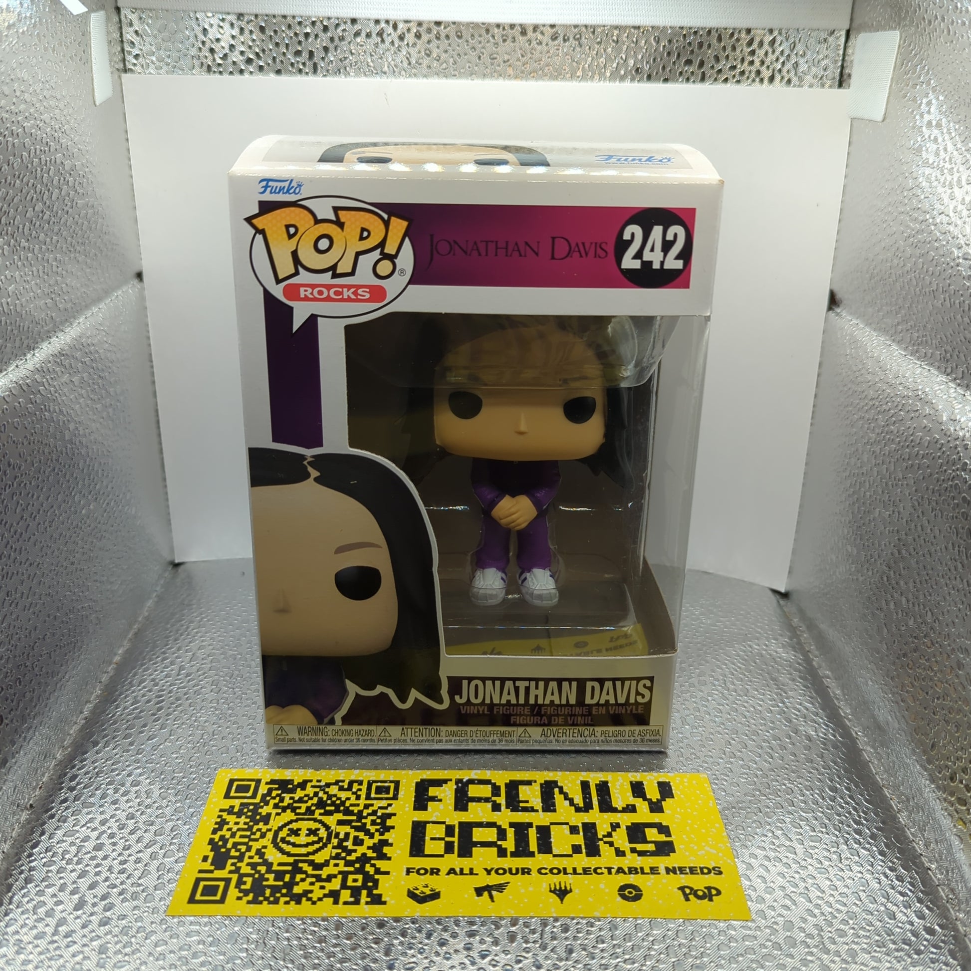 Korn - Jonathan Davis Pop! Vinyl Figure #242 FRENLY BRICKS - Open 7 Days