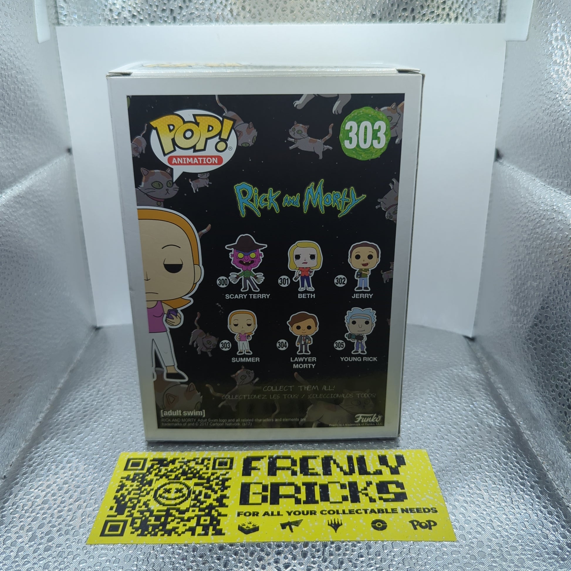 Summer 303 ~ Rick and Morty ~ Funko Pop Vinyl ~ Animation FRENLY BRICKS - Open 7 Days