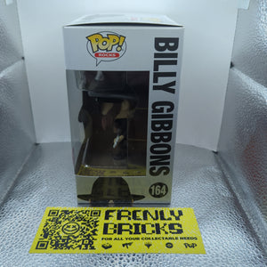 Funko Pop Flocked ZZ Top Billy Gibbons 164 Vinyl Figure FRENLY BRICKS - Open 7 Days