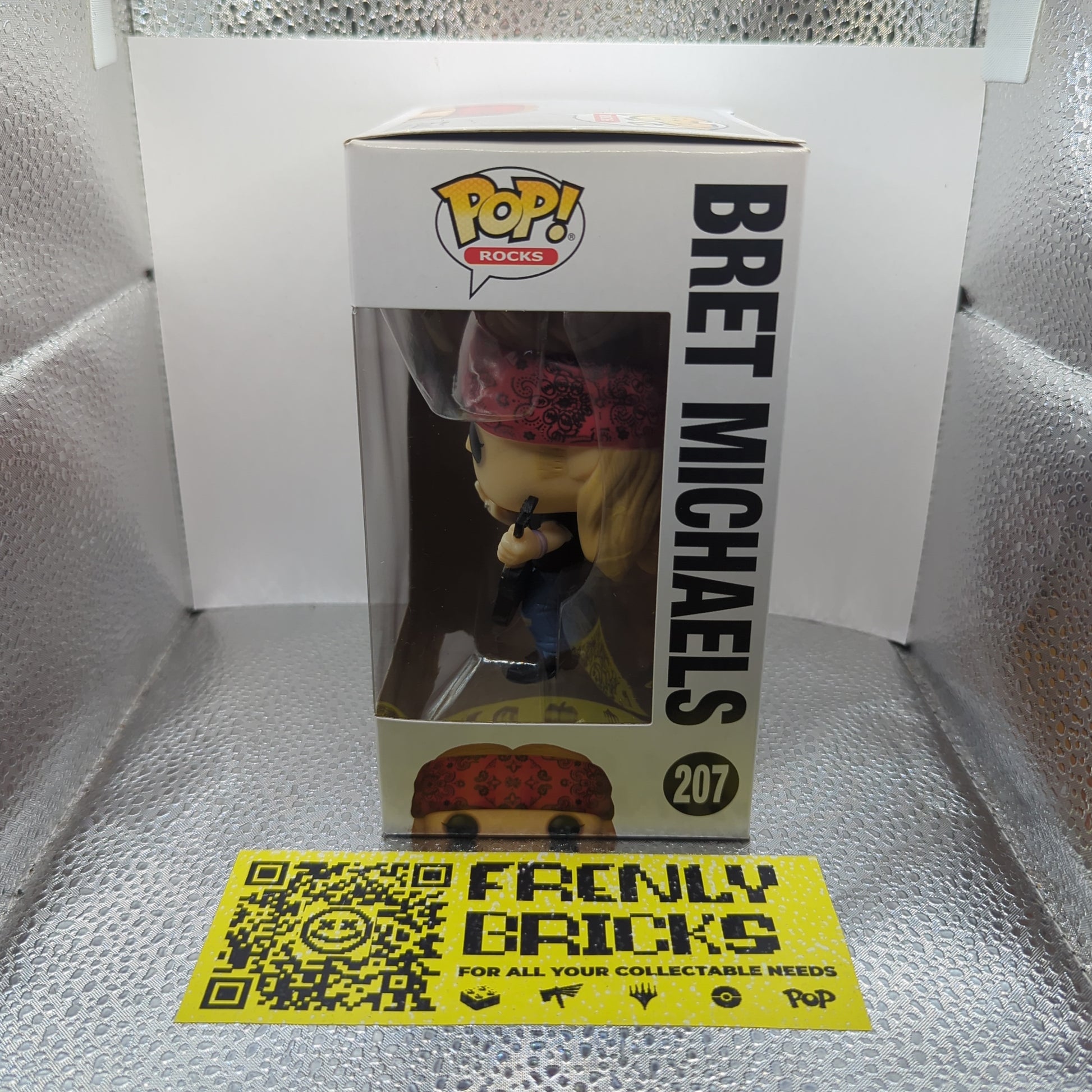 Poison - Bret Michaels #207 Pop! Vinyl FRENLY BRICKS - Open 7 Days