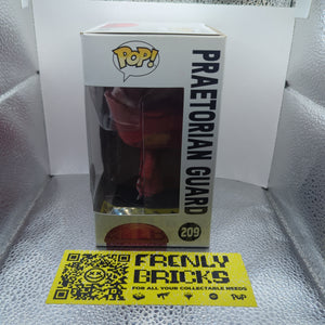 Exclusive PRAETORIAN GUARD 209 FUNKO POP VINYL New in Mint Box + Protector FRENLY BRICKS - Open 7 Days