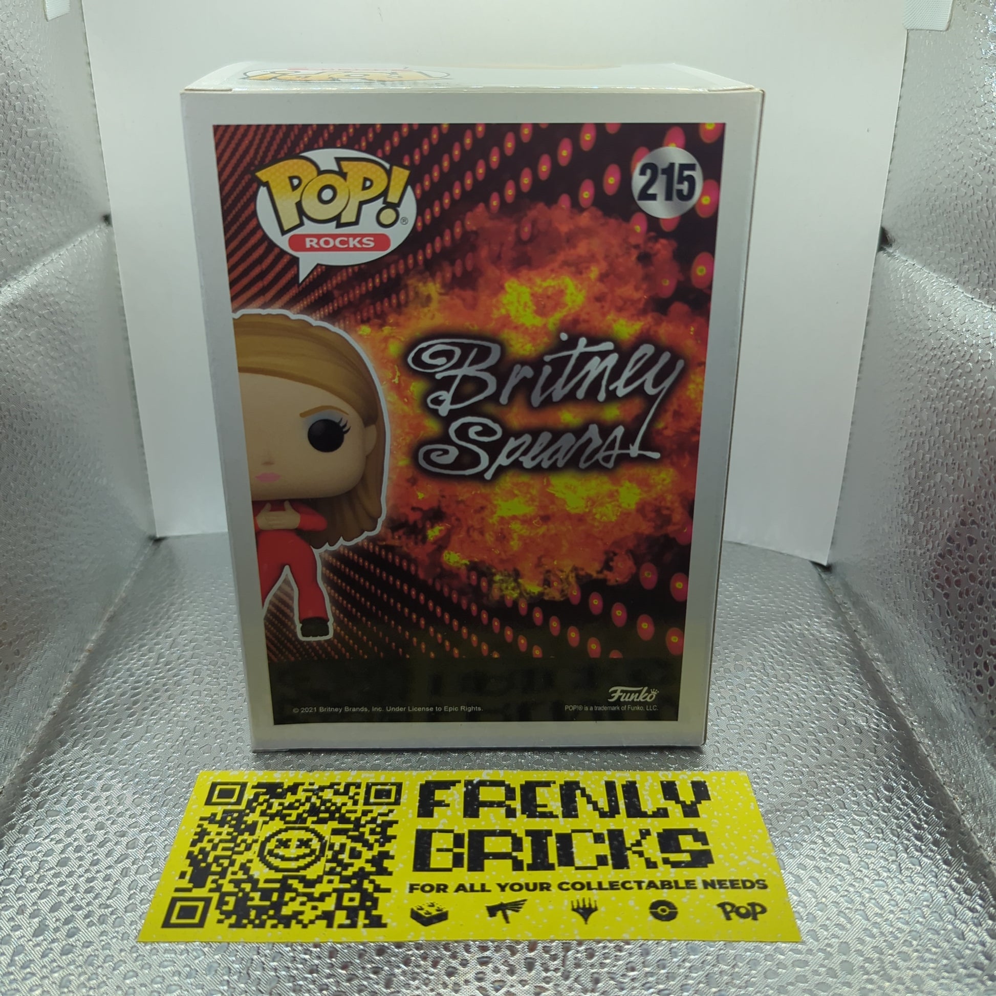 Britney Spears Catsuit Pop! Vinyl Figure #215 FRENLY BRICKS - Open 7 Days