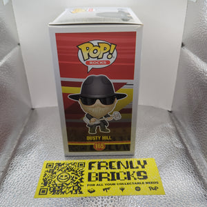 Funko Pop ZZ Top Flocked Dusty Hill 165 Vinyl Figure FRENLY BRICKS - Open 7 Days