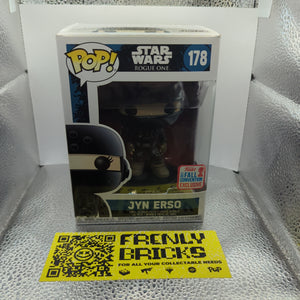 Funko Pop! Vinyl Star Wars Rogue One Jyn Erso (178) 2017 Fall Convention FRENLY BRICKS - Open 7 Days